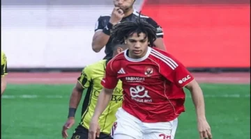 هدف أول لمروان عثمان مع الأهلي في شباك وادي دجلة بالدوري المصري